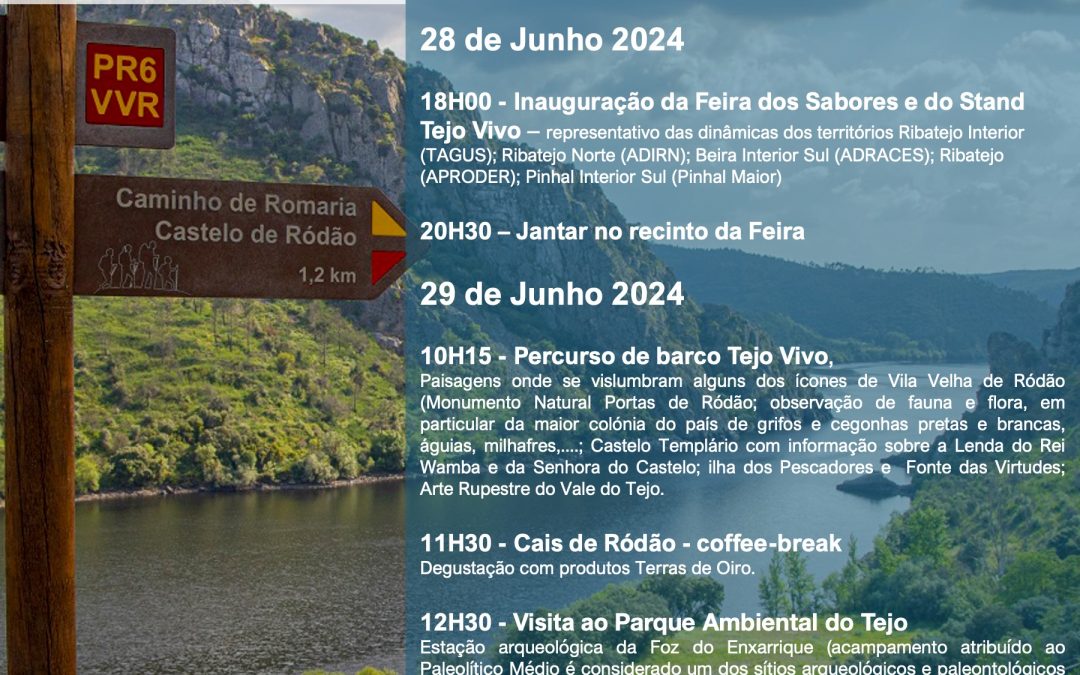 TEJO VIVO – Ação de promoção e dinamização territorial Beira Interior Sul